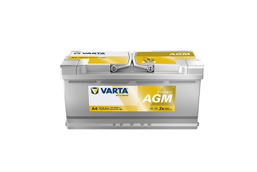 VARTA 105AH AGM STAR-STOP AKÜ A4