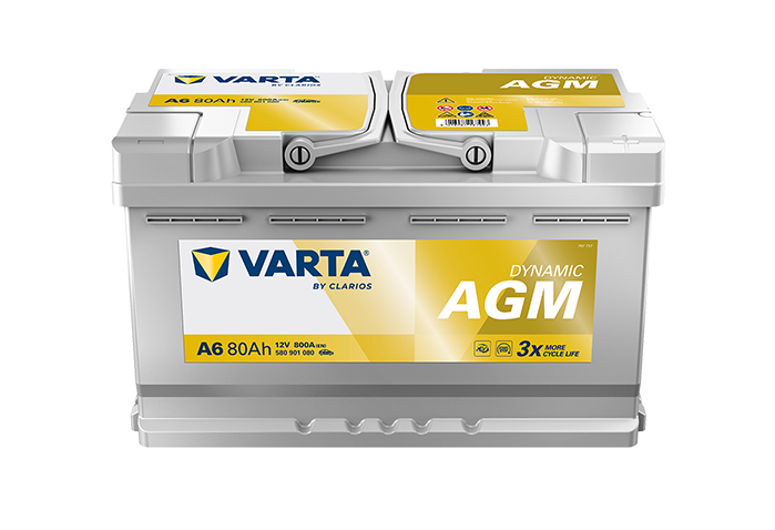 VARTA | Akü Silver Dynamic Agm Start-Stop A6 12V 80AH 800A Varta  580901080