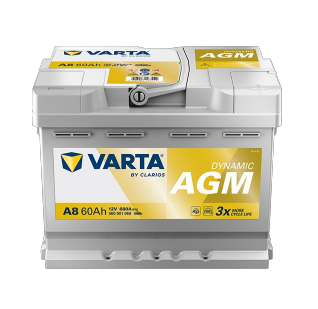 VARTA | Akü Silver Dynamic Agm Start-Stop A8 60AH 12V 680A Varta 560901068